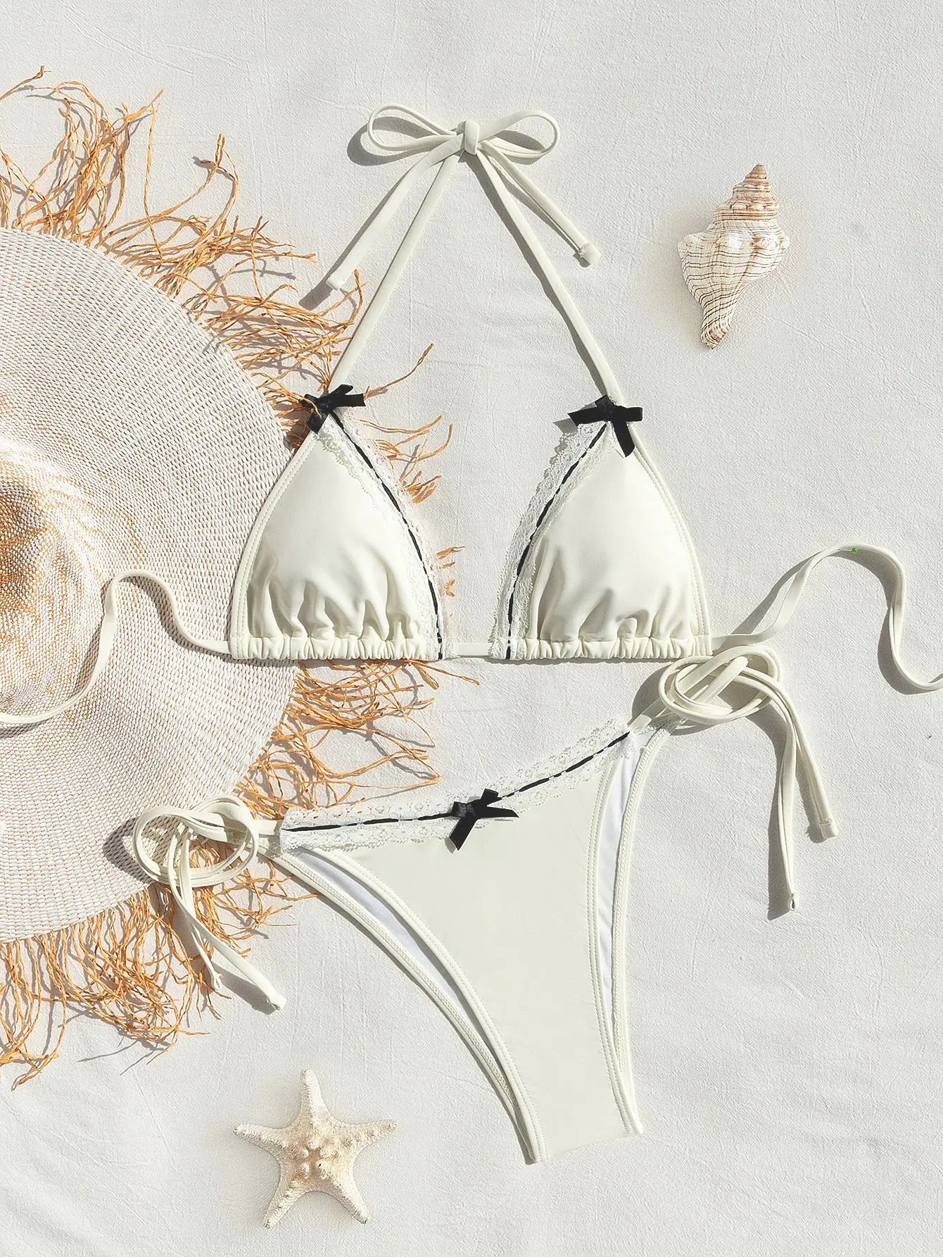 "2026 New Triangle Bikini Set - Floral Print Push Up Swimsuit & Brazilian Bottoms"