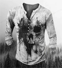 Jesus T Shirt Cross Print Tshirt Men Fashion T-shirts Long Sleeve T-shirt Vintage Camiseta V-Neck Button Down Tops Men's Clothes by Chrissy's Eye (jesus-t-shirt-cross-print-tshirt-men-fashion-t-shirts-long-sleeve-t-shirt-vintage-camiseta-v-neck-button-down-tops-mens-clothes)