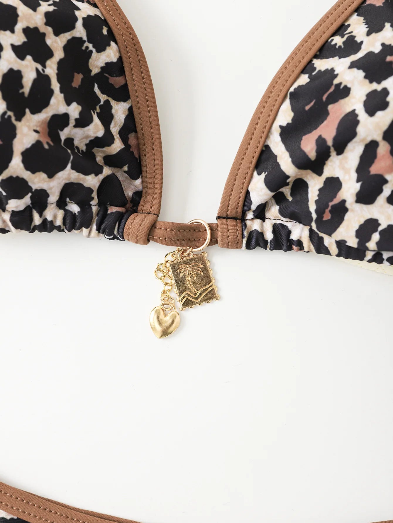 "2026 New Triangle Bikini Set - Floral Print Push Up Swimsuit & Brazilian Bottoms"