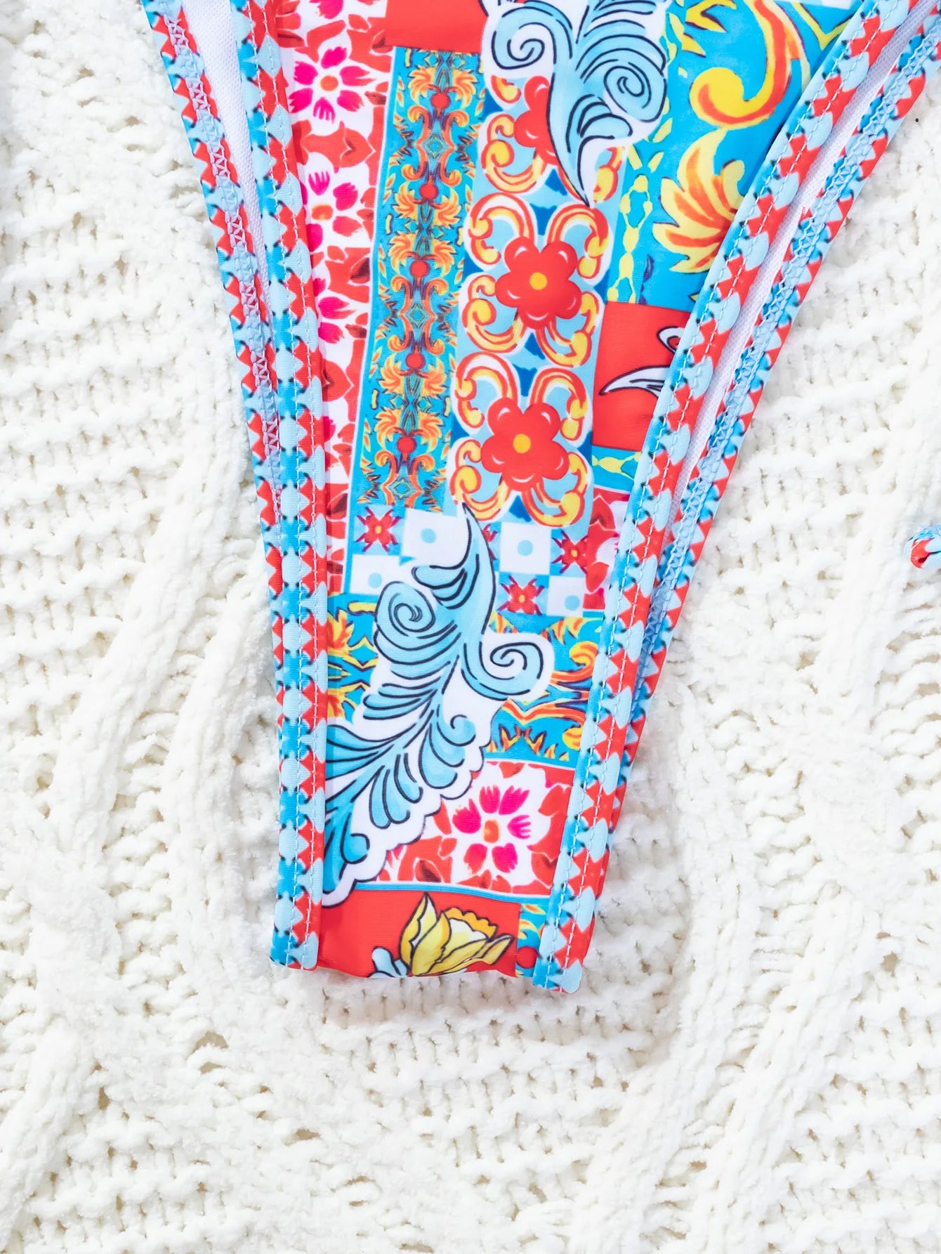 "2026 New Triangle Bikini Set - Floral Print Push Up Swimsuit & Brazilian Bottoms"