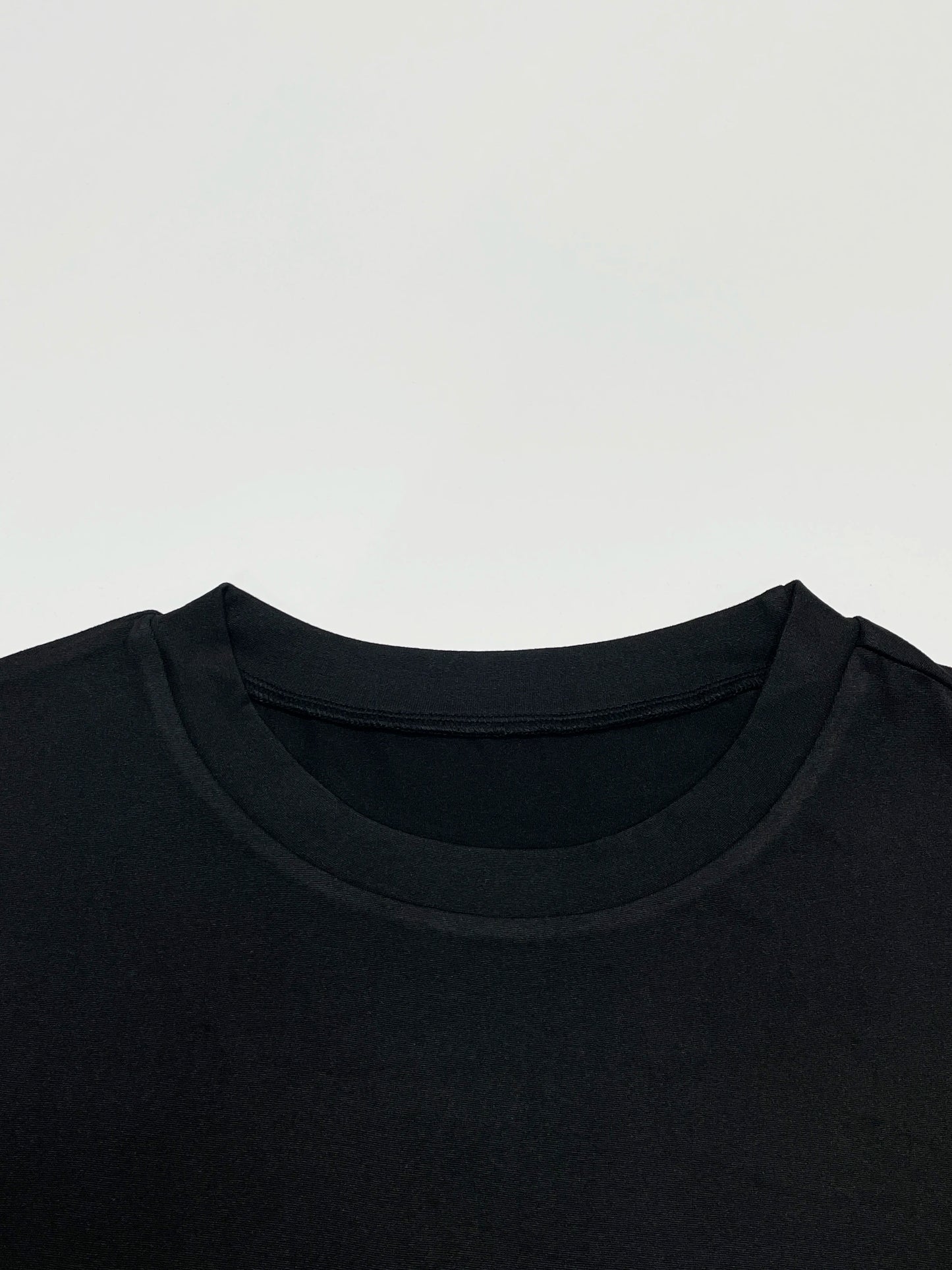 Women's Colorblock Round Neck Dress, Casual Long Sleeve Crew Neck Dress for Fall & Winter, Women's Clothing for Daily Wear