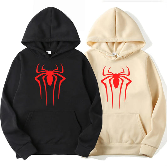 Men's & Women's Hoodie Printed spider hoodie sweatshirt