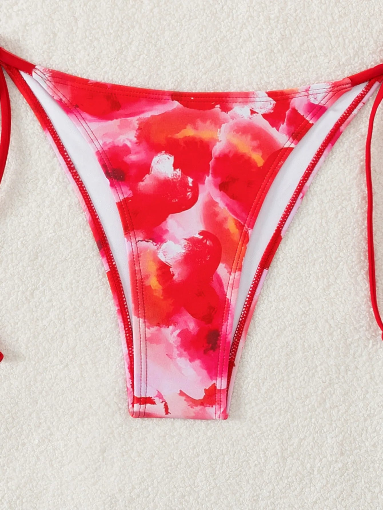 "2026 New Triangle Bikini Set - Floral Print Push Up Swimsuit & Brazilian Bottoms"